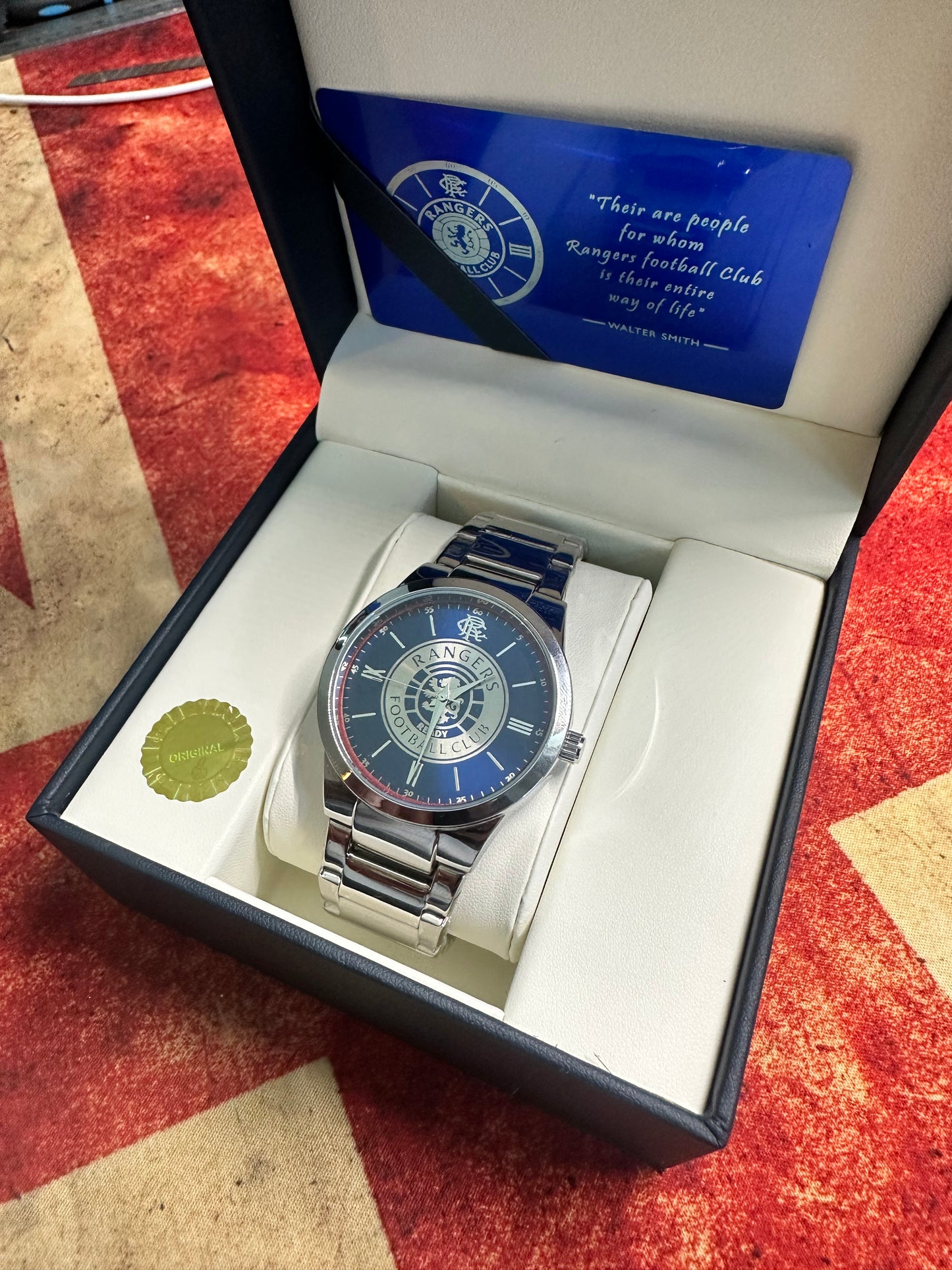 Glasgow Rangers Designer Watch precison crafted