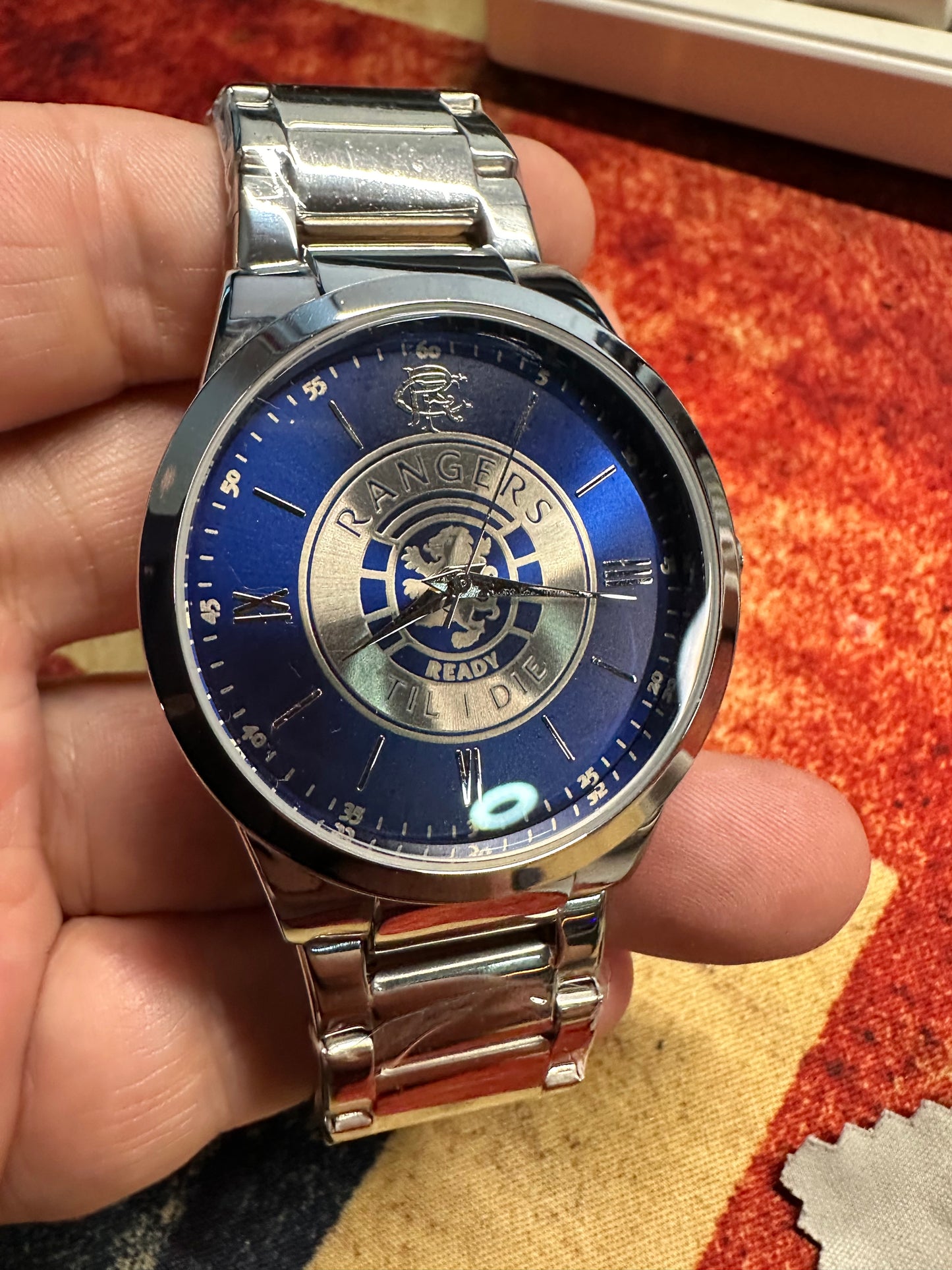 Glasgow Rangers Til I Die designer watch