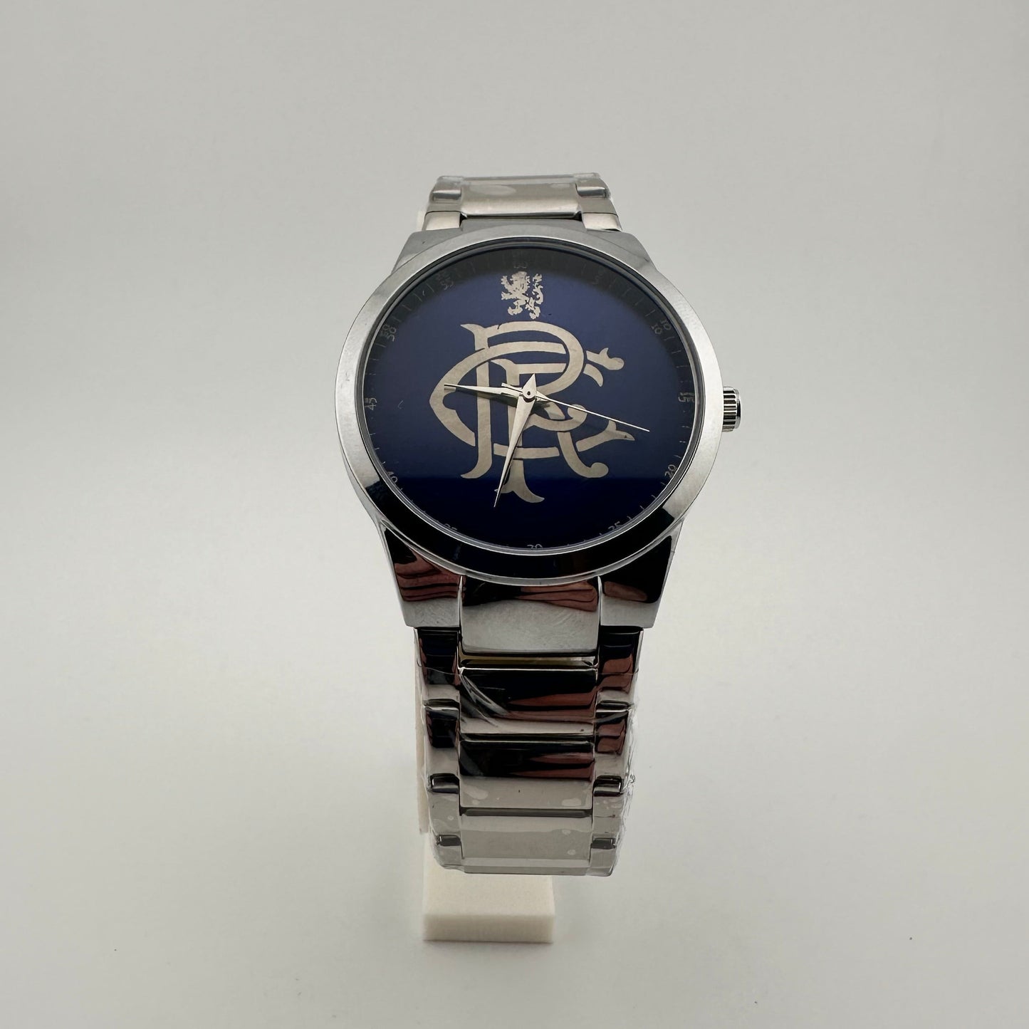 Glasgow Rangers FC aye-ready minimal signature designer watch