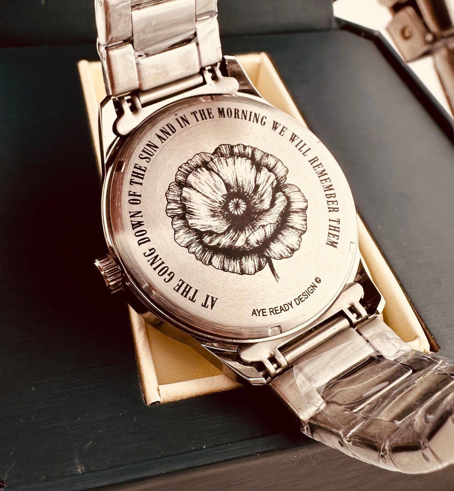 Remembrance watch limited edition aye ready wrist watch