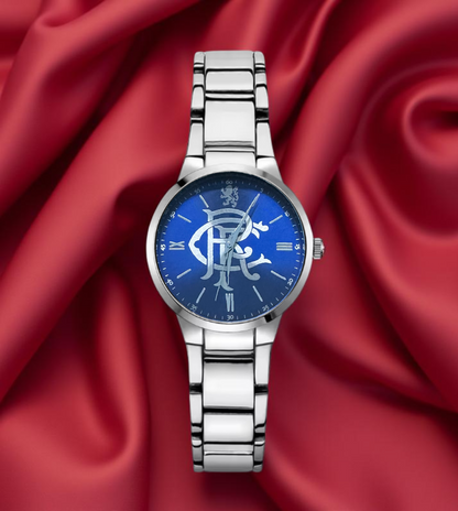 Rangers FC Aye-Ready crest watch handmade in the uk designer watch