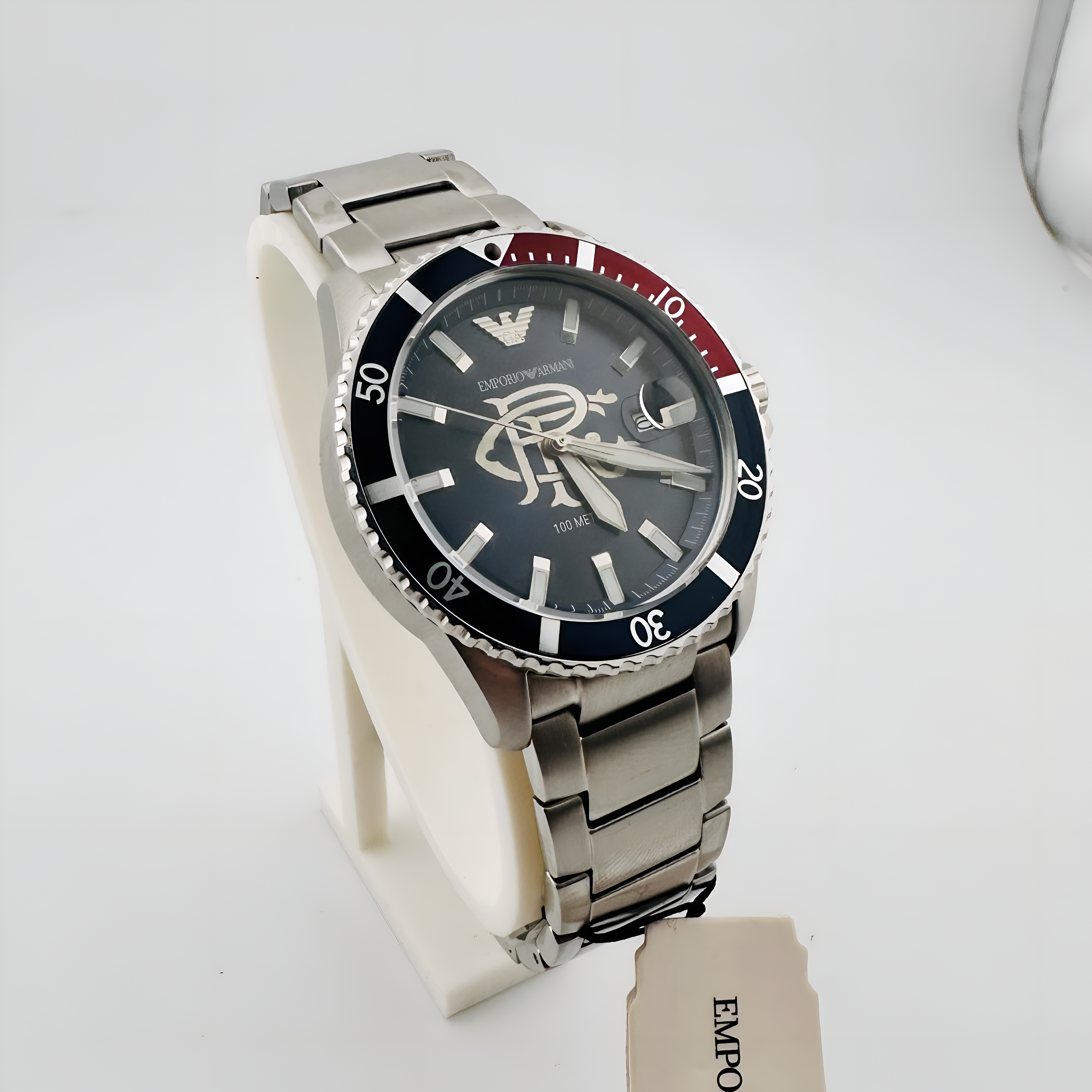 GLASGOW RANGERS DAD AND LAD WATCH COMBO EMPORIO ARMANI SEKONDA