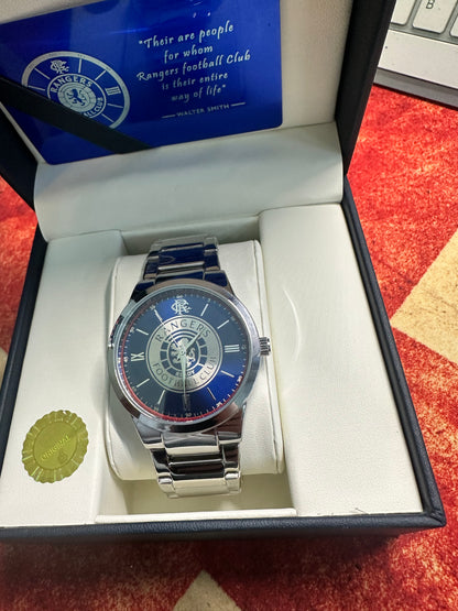 Glasgow Rangers Designer Watch precison crafted
