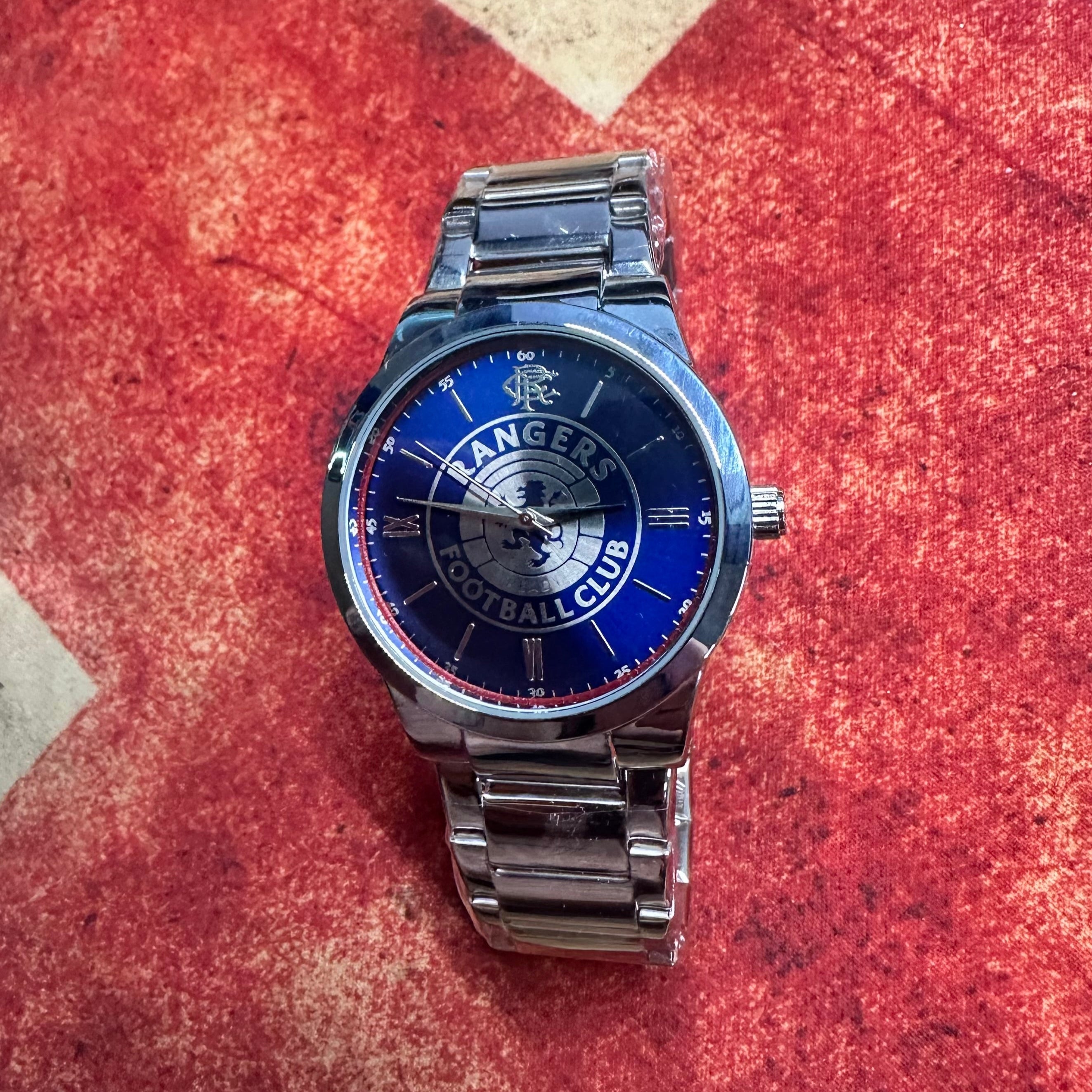 Glasgow Rangers FC aye-ready designer watch style 2
