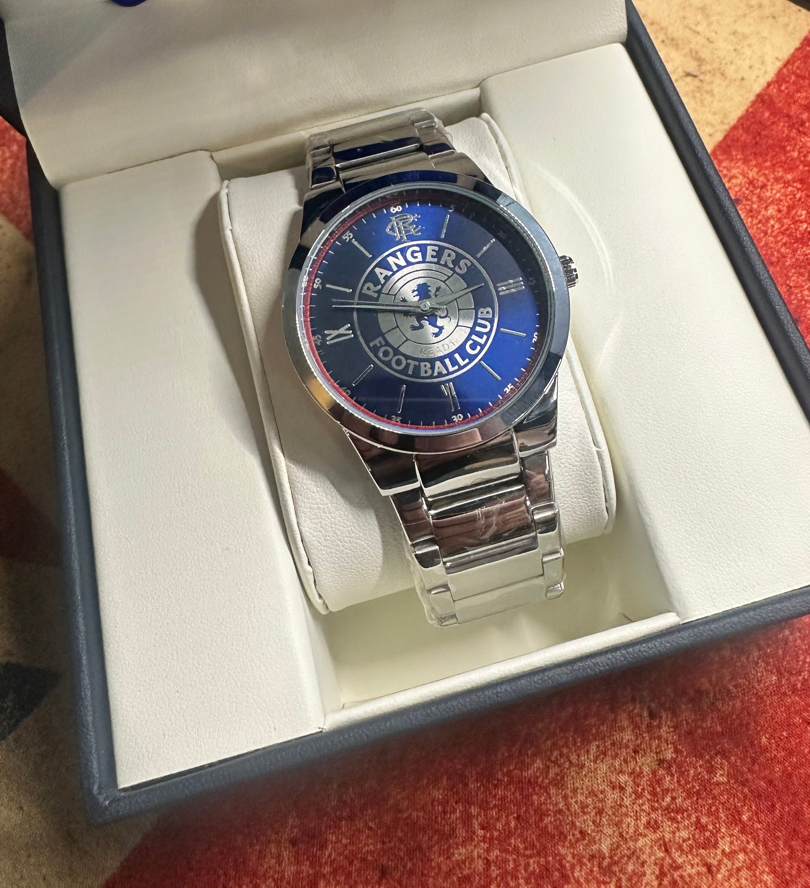 Glasgow Rangers FC aye-ready designer watch style 2