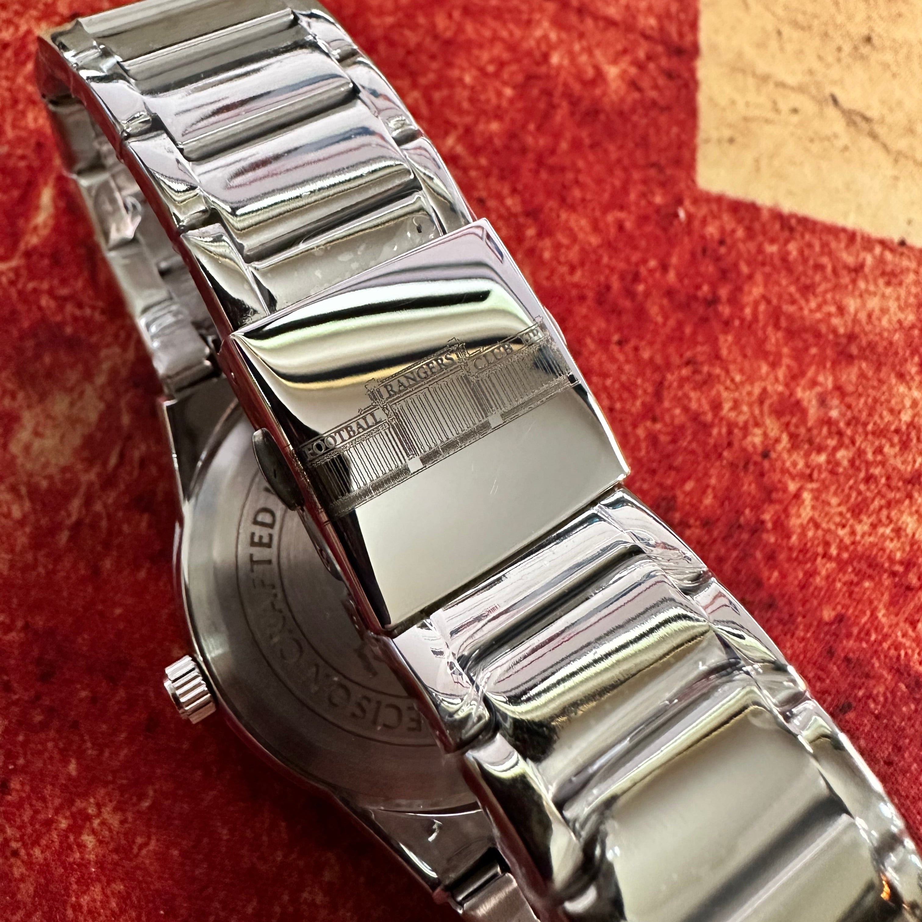Glasgow Rangers FC aye-ready minimal  signature designer watch