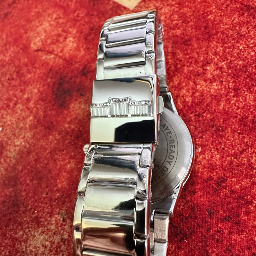 GLASGOW RANGERS FC AYE READY LADIES SIGNATURE DESIGNER WATCH
