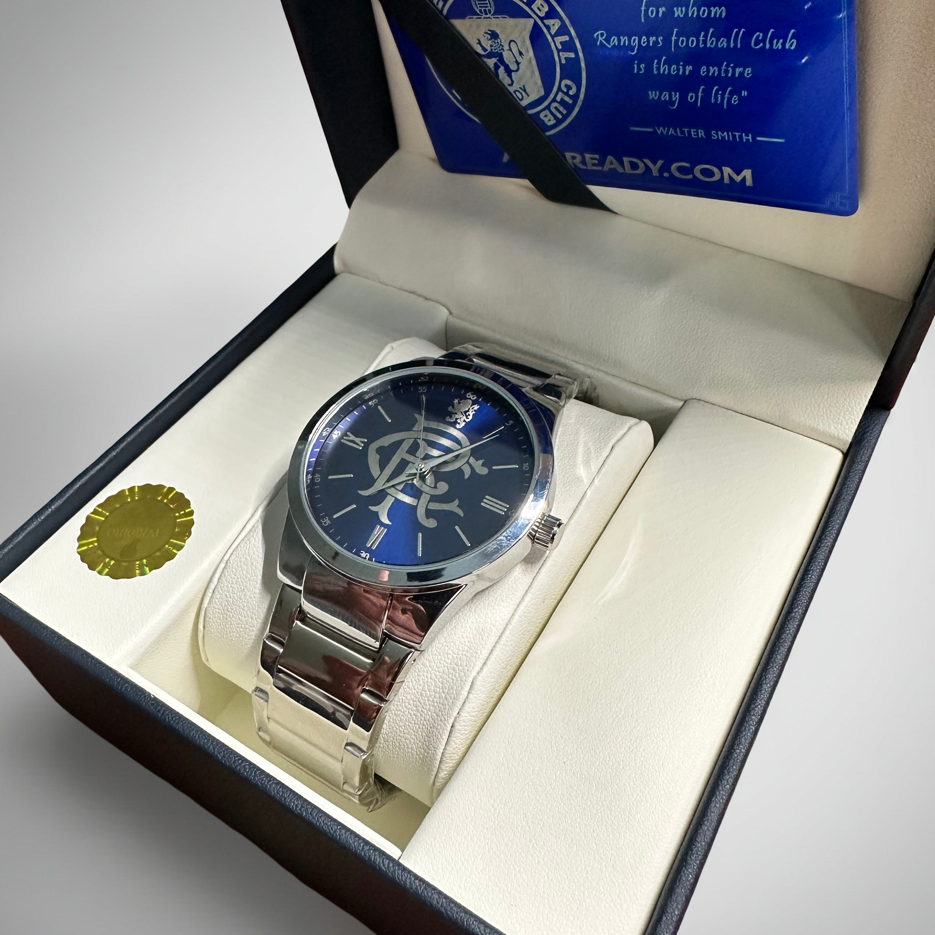 Rangers FC Aye-Ready Crest Designer Watch