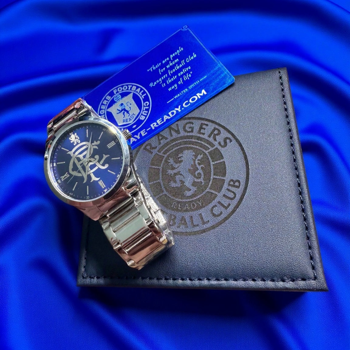 Rangers FC Aye-Ready Crest Designer Watch