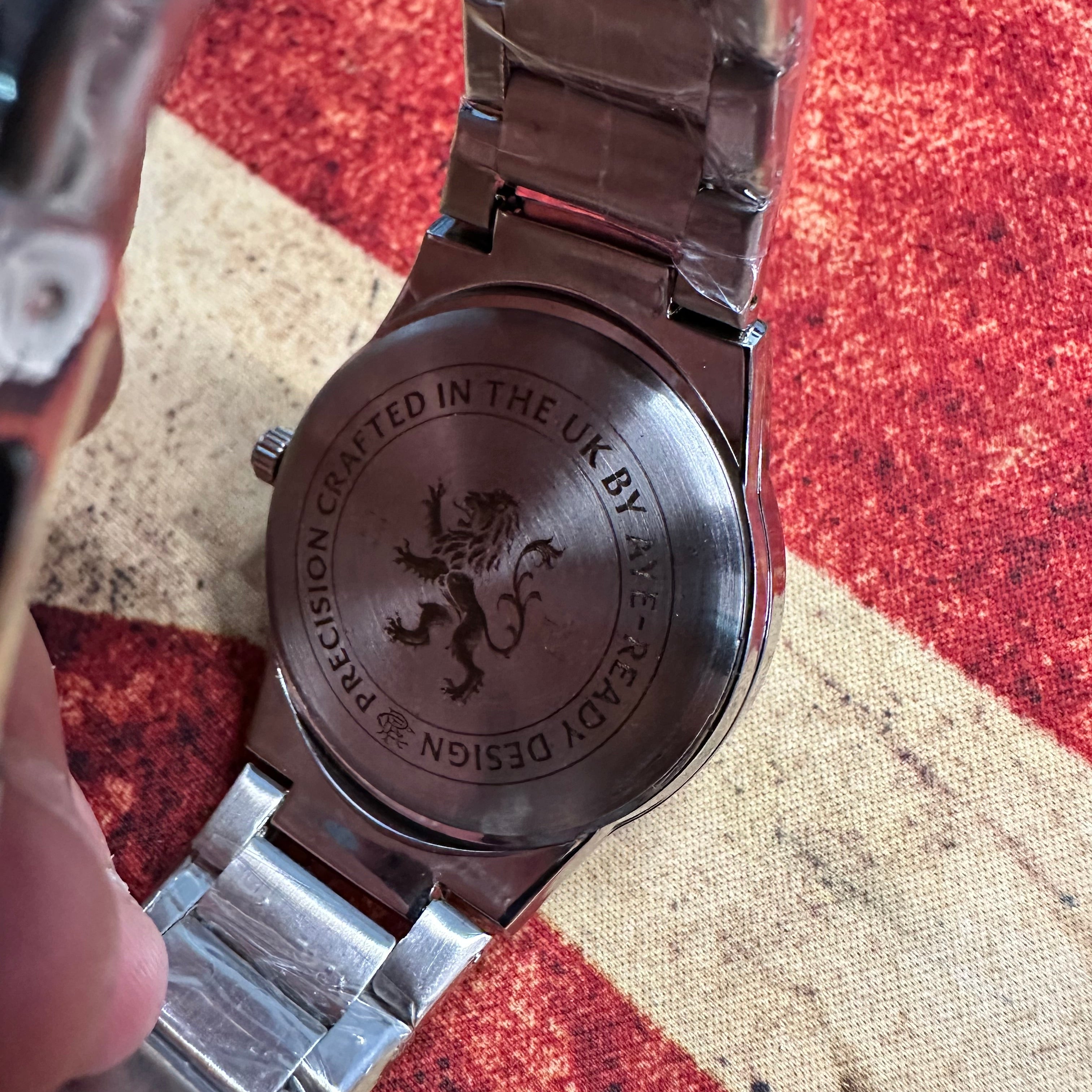 Glasgow Rangers Til I Die aye-ready designer watch