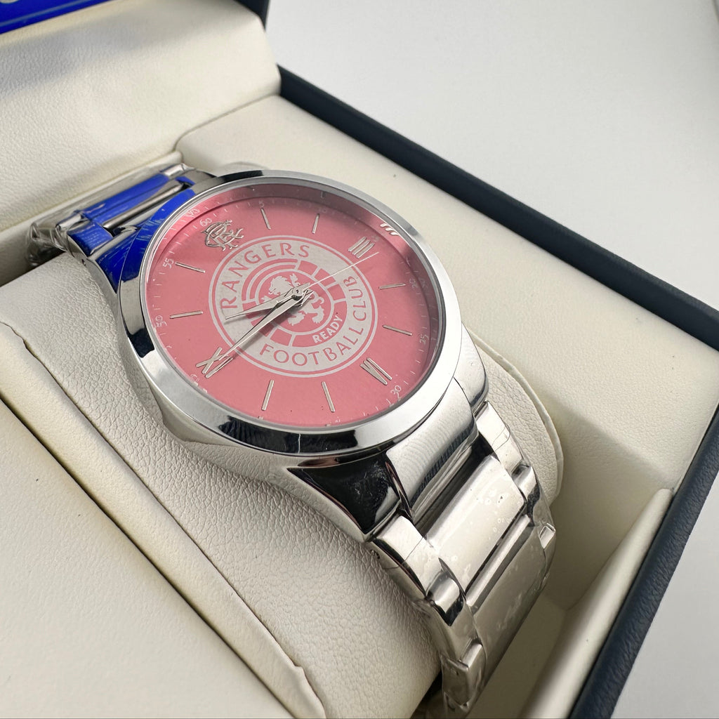GLASGOW RANGERS FC AYE READY LADIES SIGNATURE DESIGNER WATCH