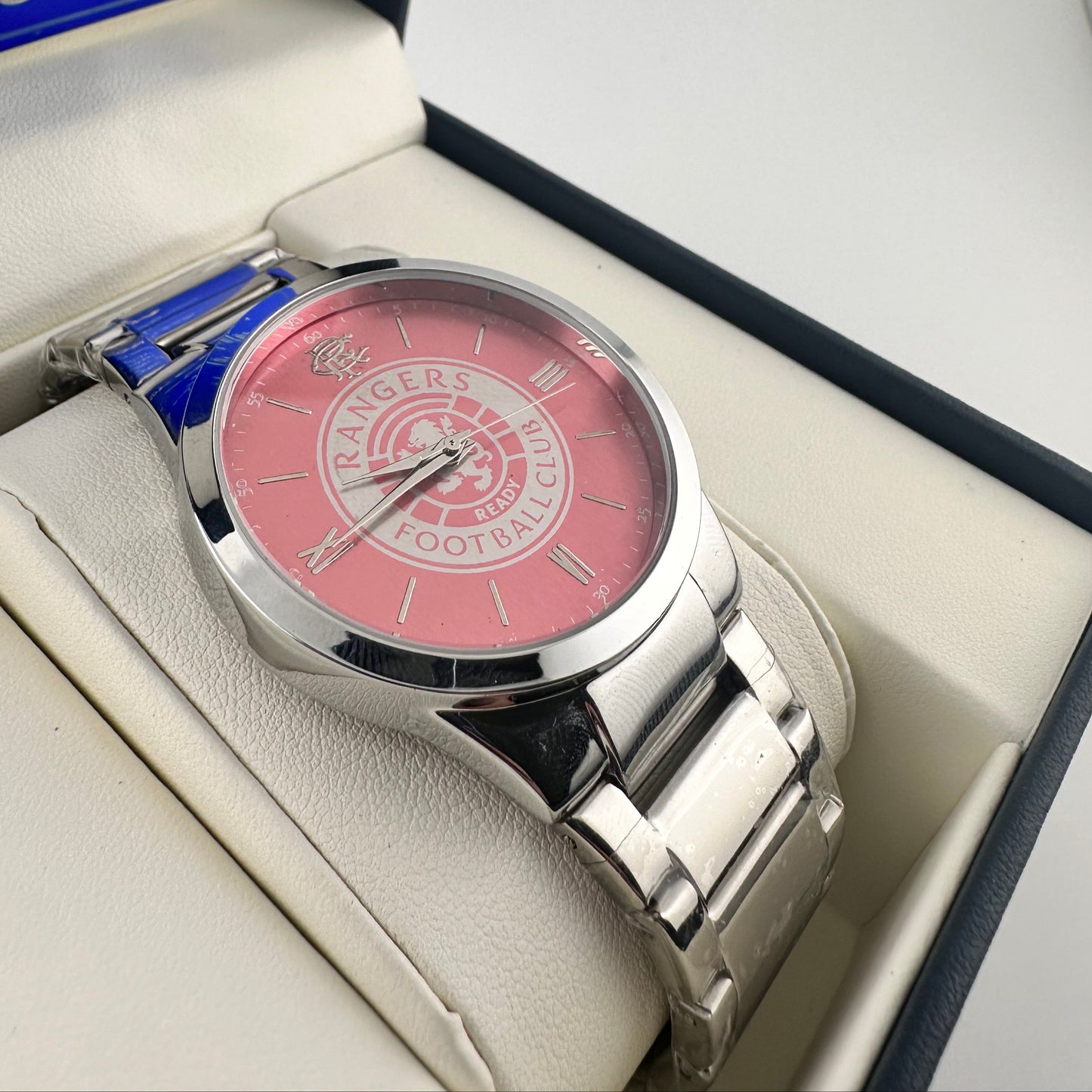 GLASGOW RANGERS FC AYE READY LADIES SIGNATURE DESIGNER WATCH