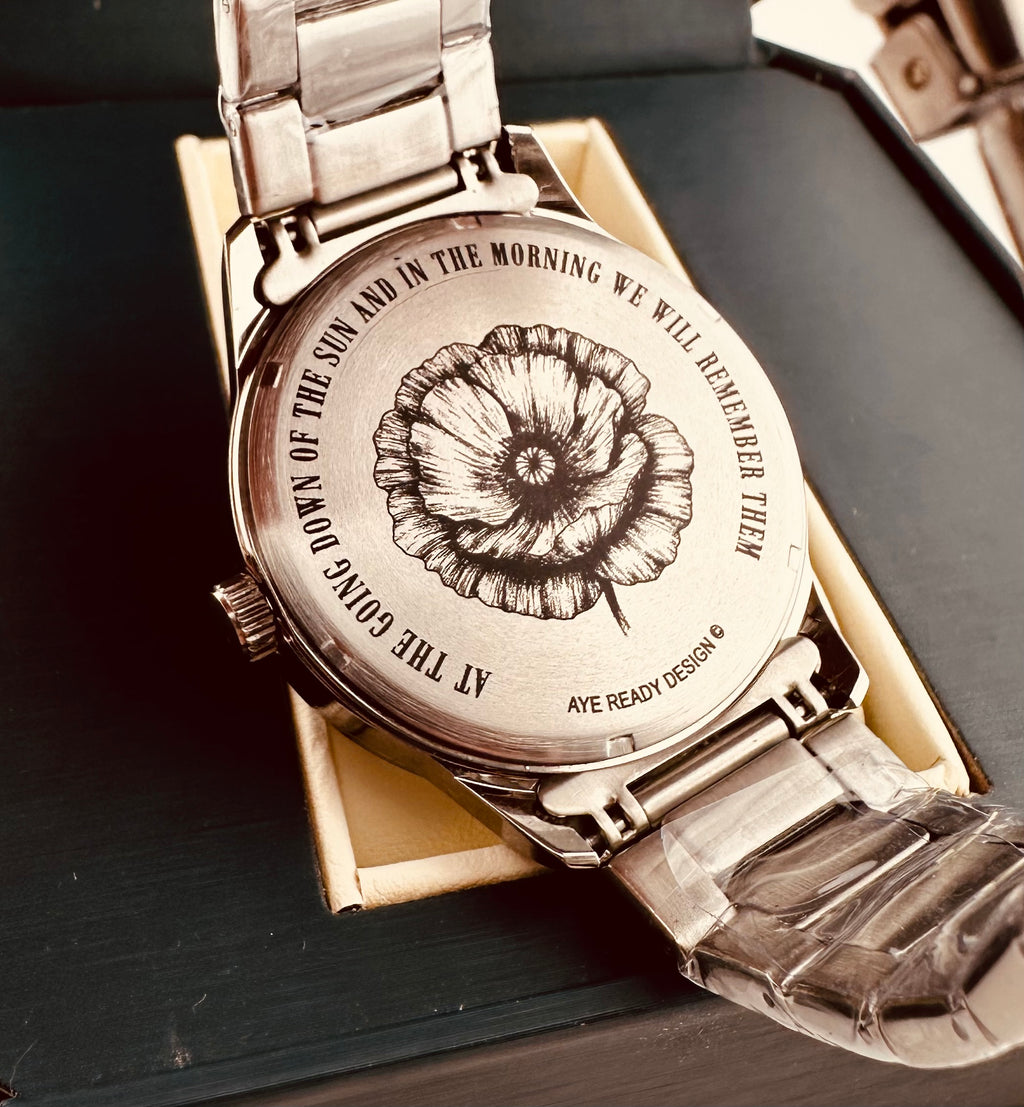 Remembrance watch limited edition aye ready wrist watch