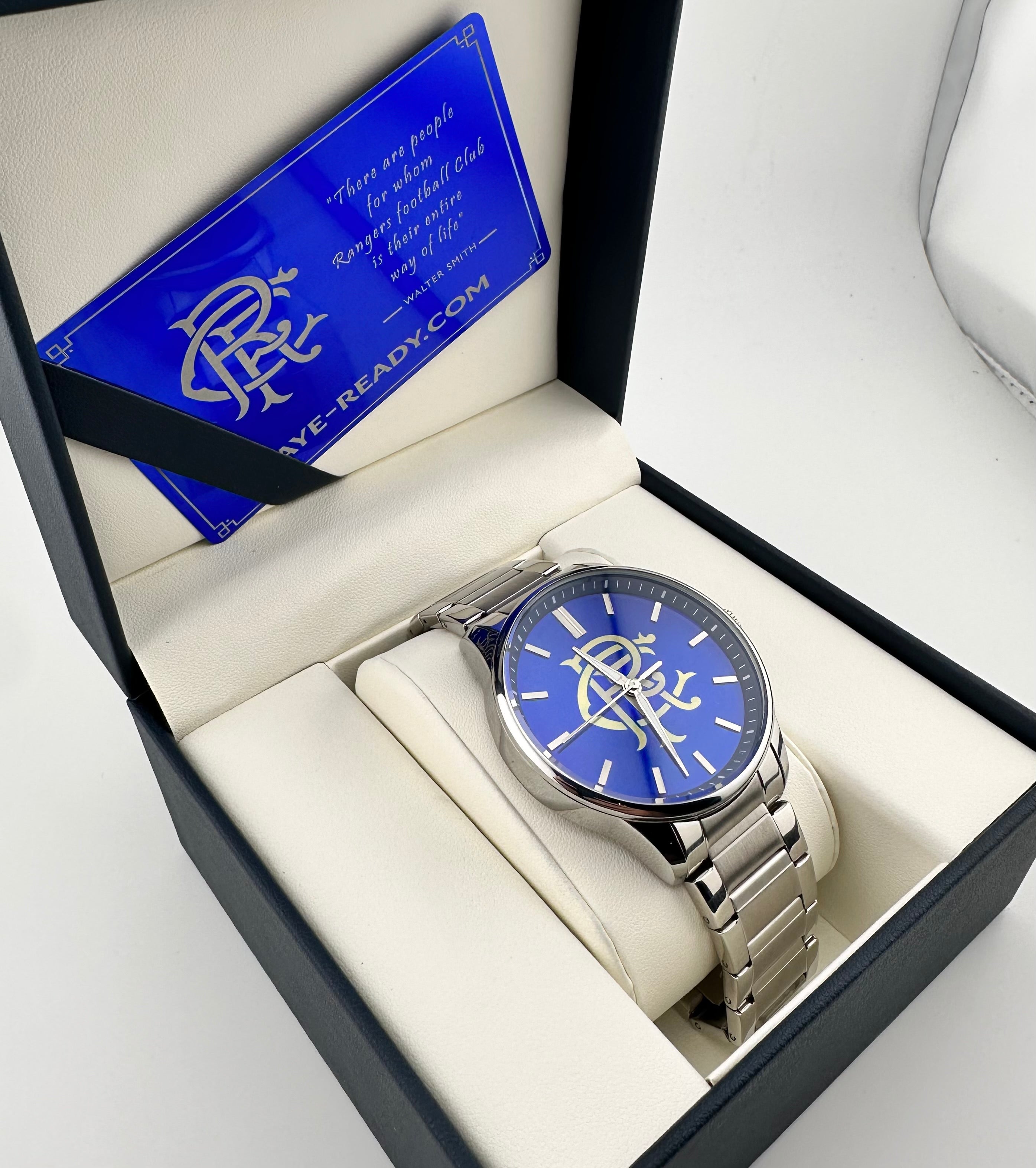 Glasgow Rangers FC aye-ready Super Ally watch by fossil watches