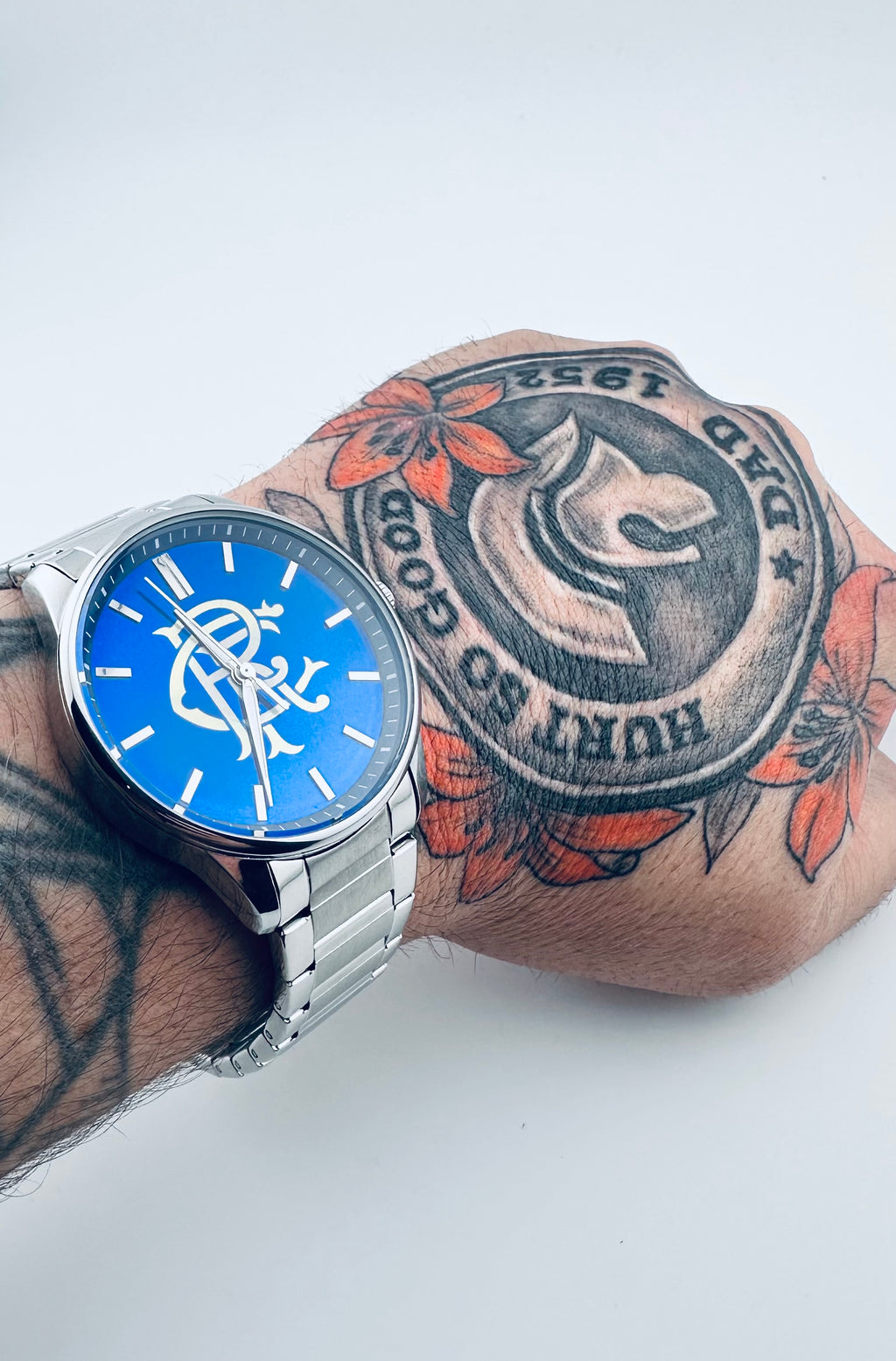 Glasgow Rangers FC aye-ready Super Ally watch by fossil watches