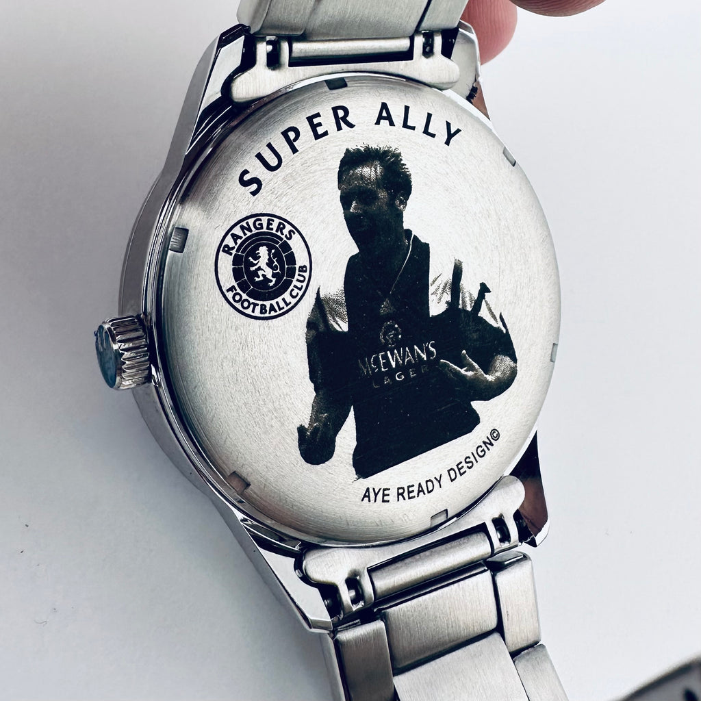 Glasgow Rangers FC aye-ready Super Ally watch by fossil watches