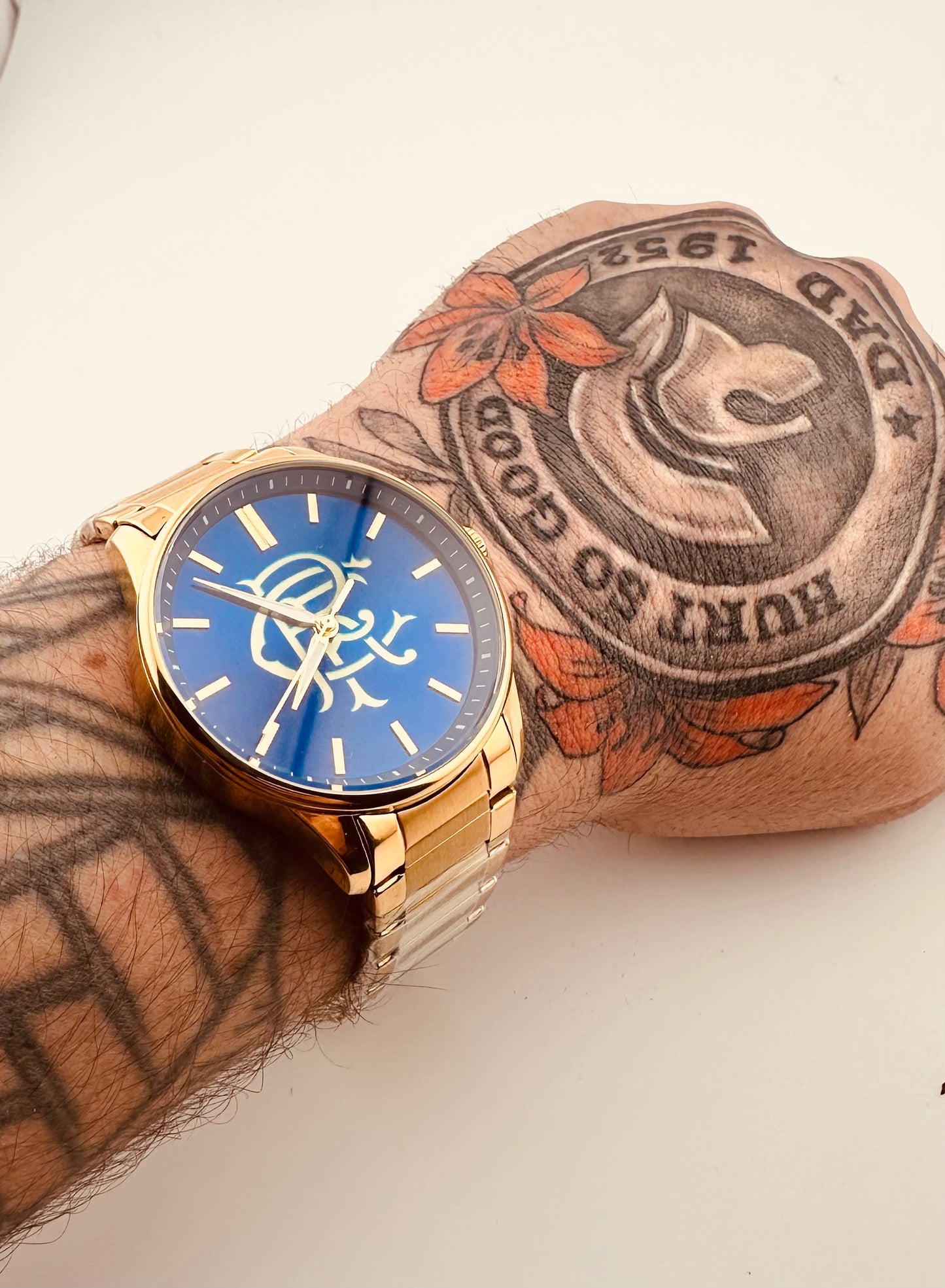 Glasgow Rangers FC aye-ready Walter Smith Special watch by fossil watches