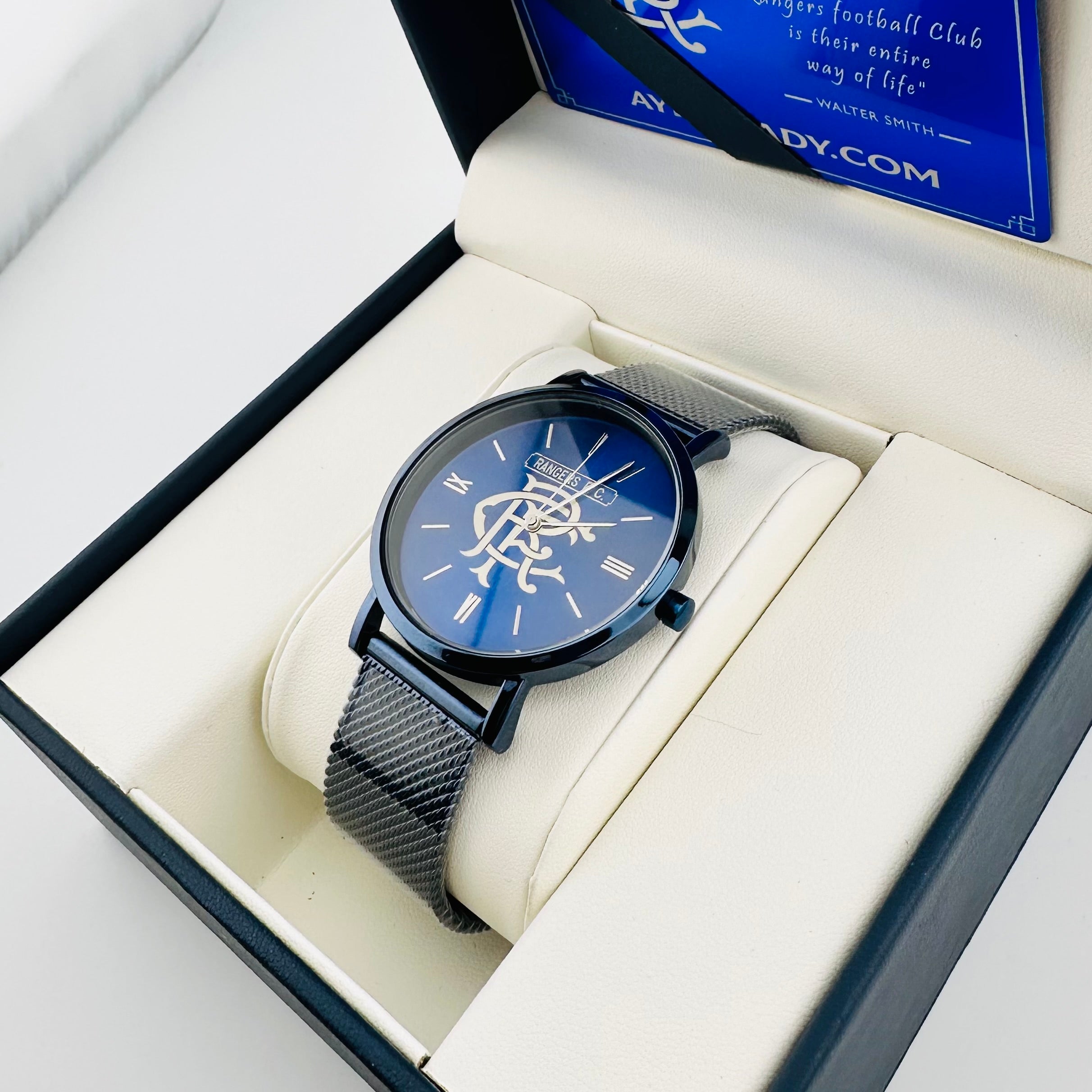 Glasgow Rangers FC Aye-Ready Gaffer signature watch