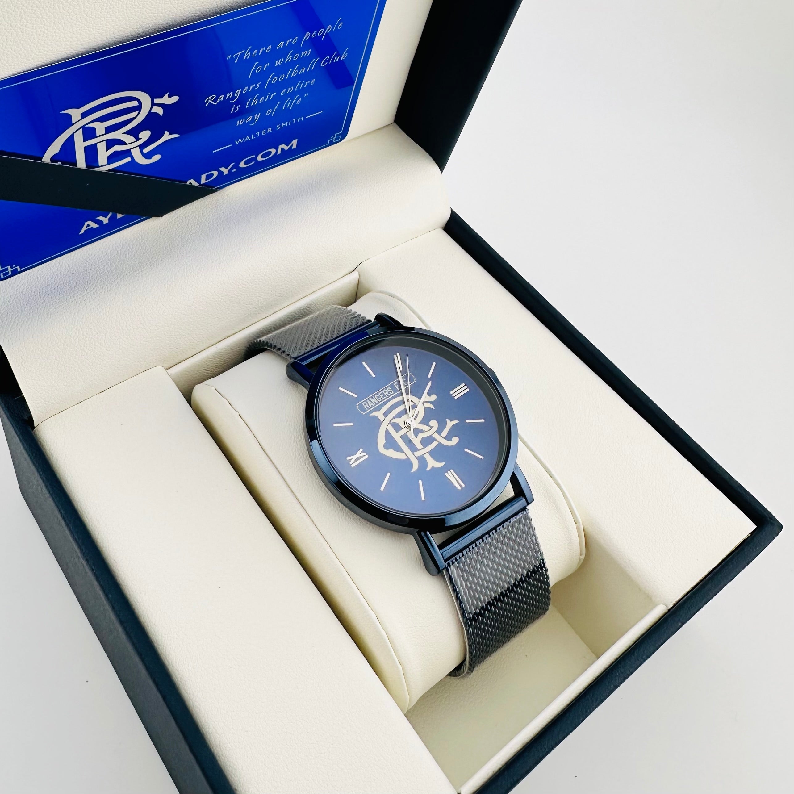 Glasgow Rangers FC Aye-Ready Gaffer signature watch