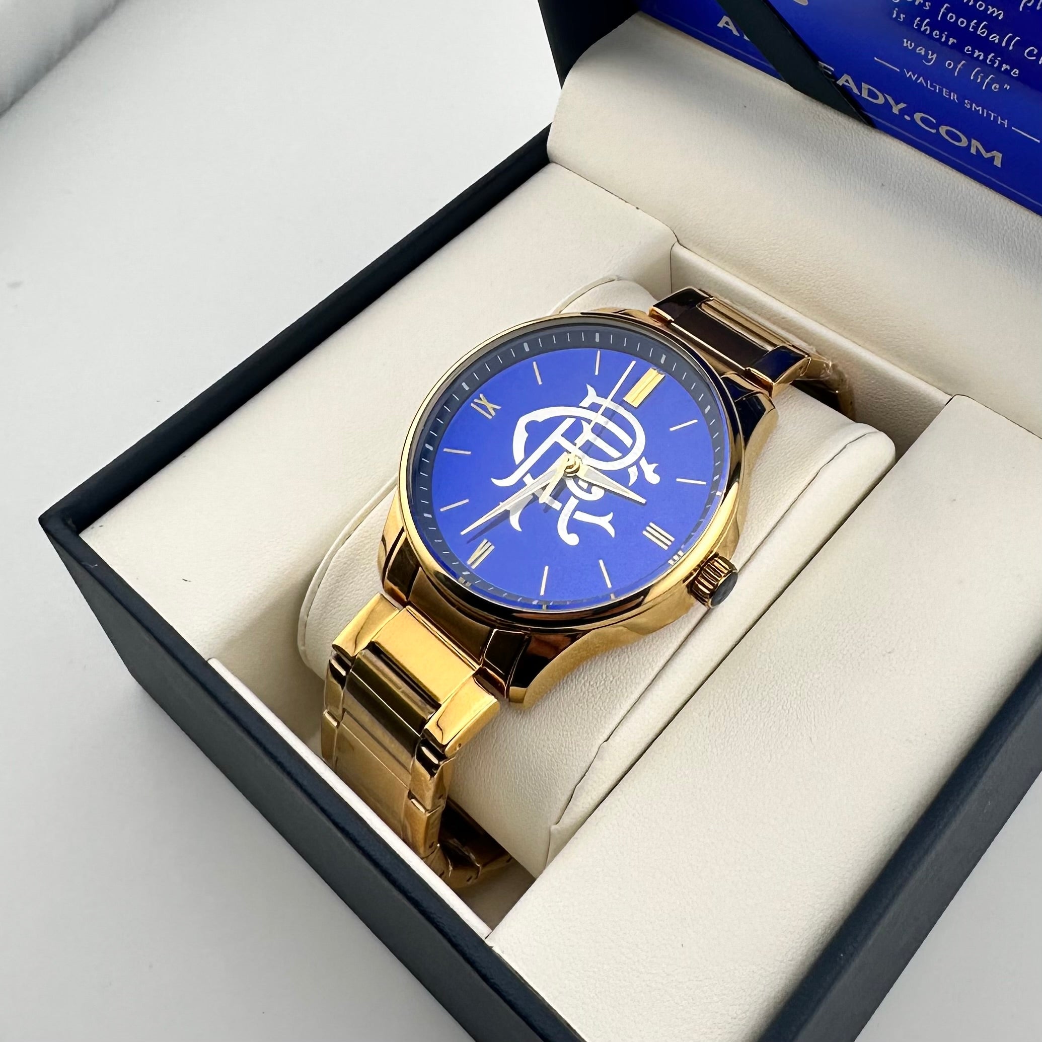 Glasgow Rangers FC aye-ready Walter Smith Special watch by fossil watches