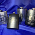 Glasgow Rangers Hip Flask - Personalized Silver, Blue, or Polished Gift for Football Fans