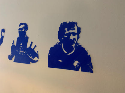 Graeme Souness 3D Printed Wall Art – Glasgow Rangers FC Legend -RFC-Custom Gift